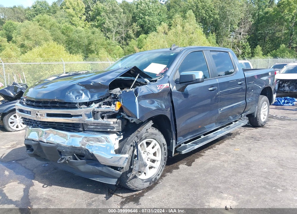 2021 CHEVROLET SILVERADO 1500 4WD STANDARD BED LT VIN: 1GCUYDED9MZ296151
