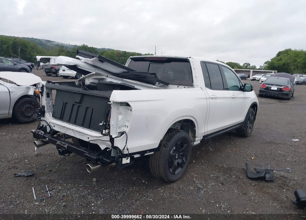 2024 HONDA RIDGELINE BLACK EDITION VIN: 5FPYK3F89RB020426