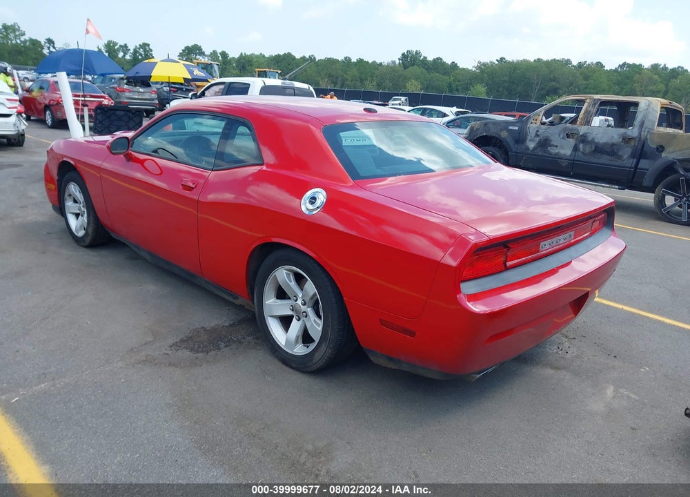2013 DODGE CHALLENGER SXT VIN: 2C3CDYAG6DH501248