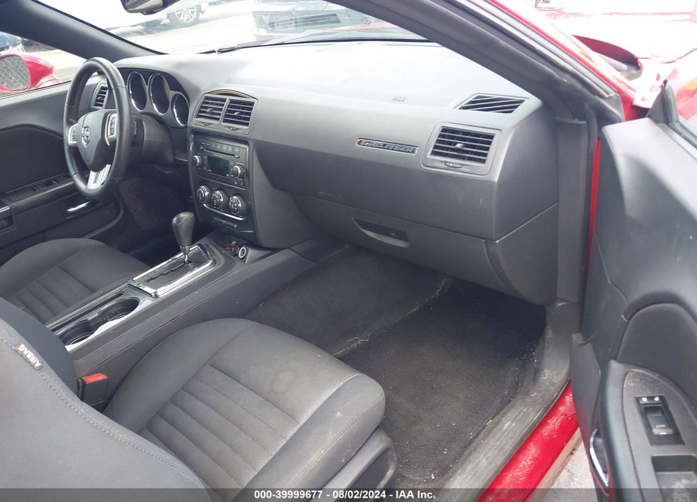 2013 DODGE CHALLENGER SXT VIN: 2C3CDYAG6DH501248