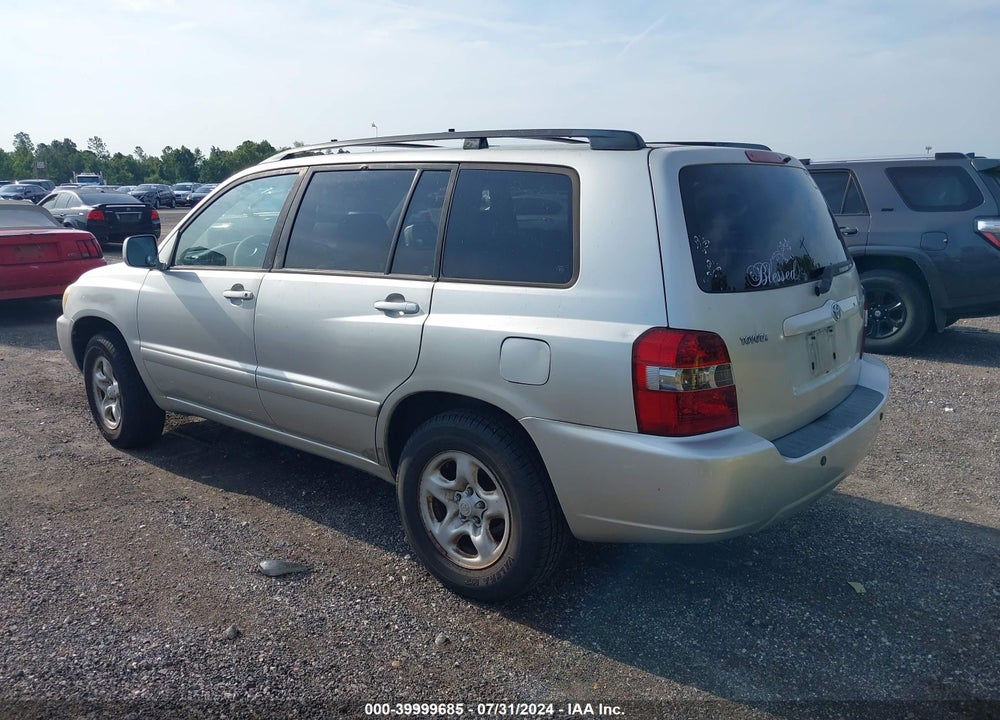 2006 TOYOTA HIGHLANDER VIN: JTEGD21A660150785