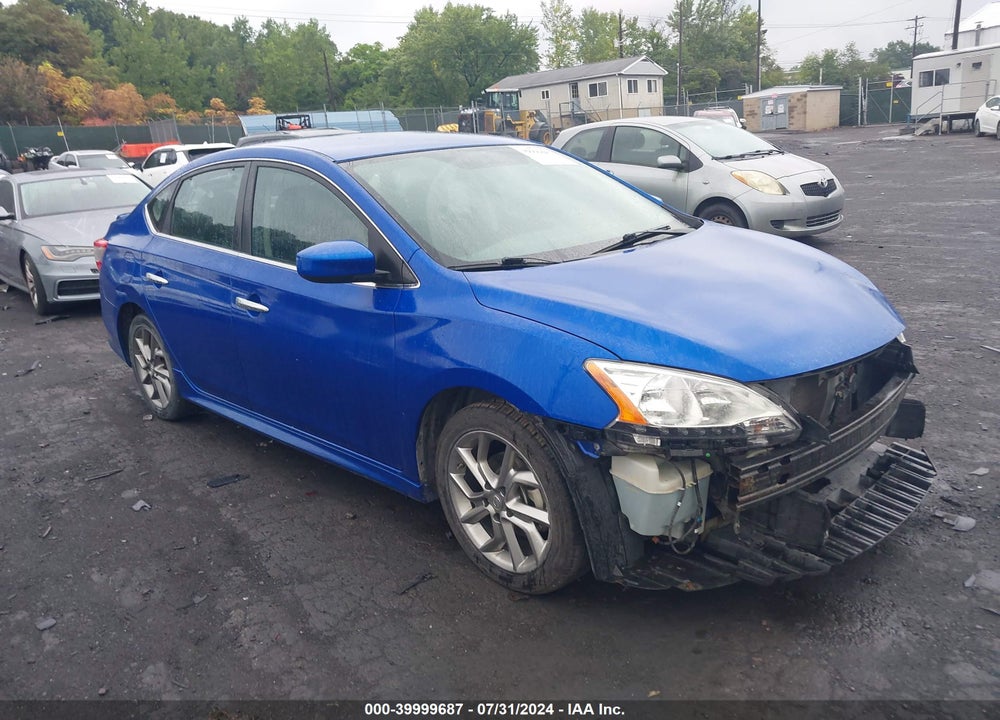 2013 NISSAN SENTRA SR VIN: 3N1AB7AP5DL560322