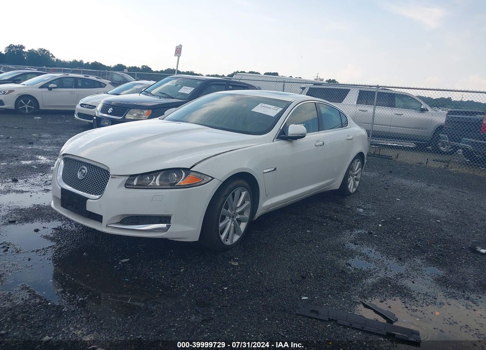 2013 JAGUAR XF V6 SC VIN: SAJWJ0EF0D8S82198