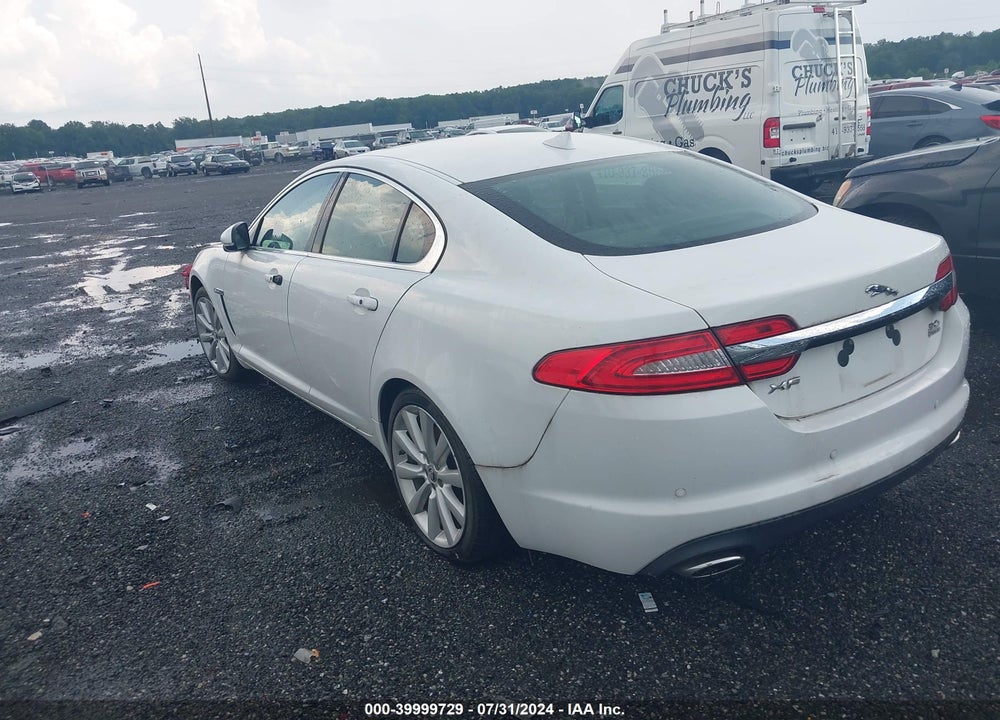 2013 JAGUAR XF V6 SC VIN: SAJWJ0EF0D8S82198