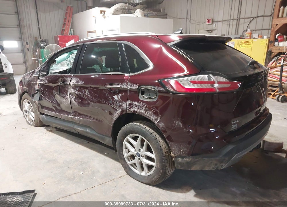 2022 FORD EDGE SEL VIN: 2FMPK4J9XNBA65727