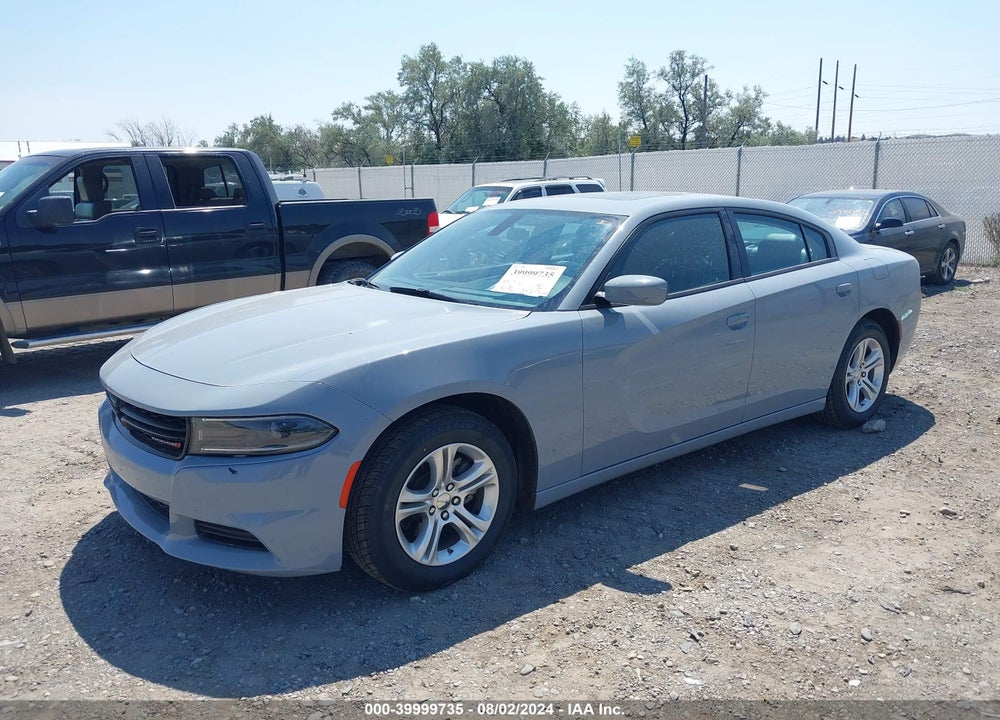 2022 DODGE CHARGER SXT RWD VIN: 2C3CDXBG0NH188966