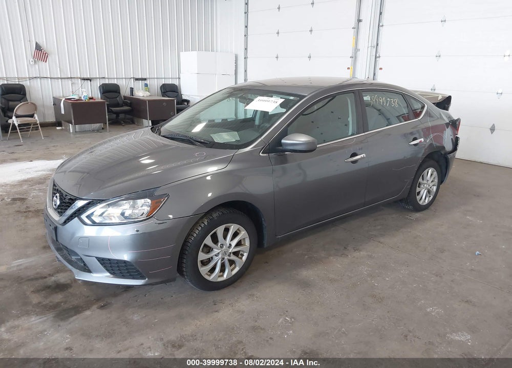 2018 NISSAN SENTRA SV VIN: 3N1AB7AP2JL631990
