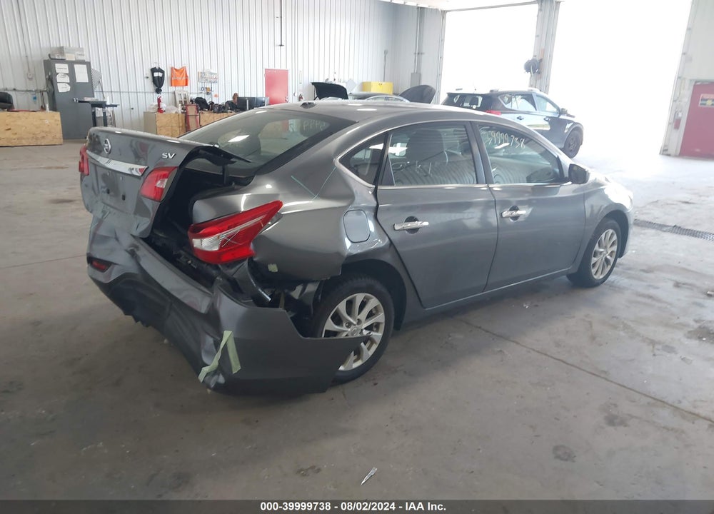 2018 NISSAN SENTRA SV VIN: 3N1AB7AP2JL631990