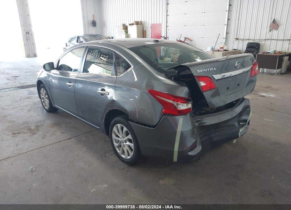 2018 NISSAN SENTRA SV VIN: 3N1AB7AP2JL631990