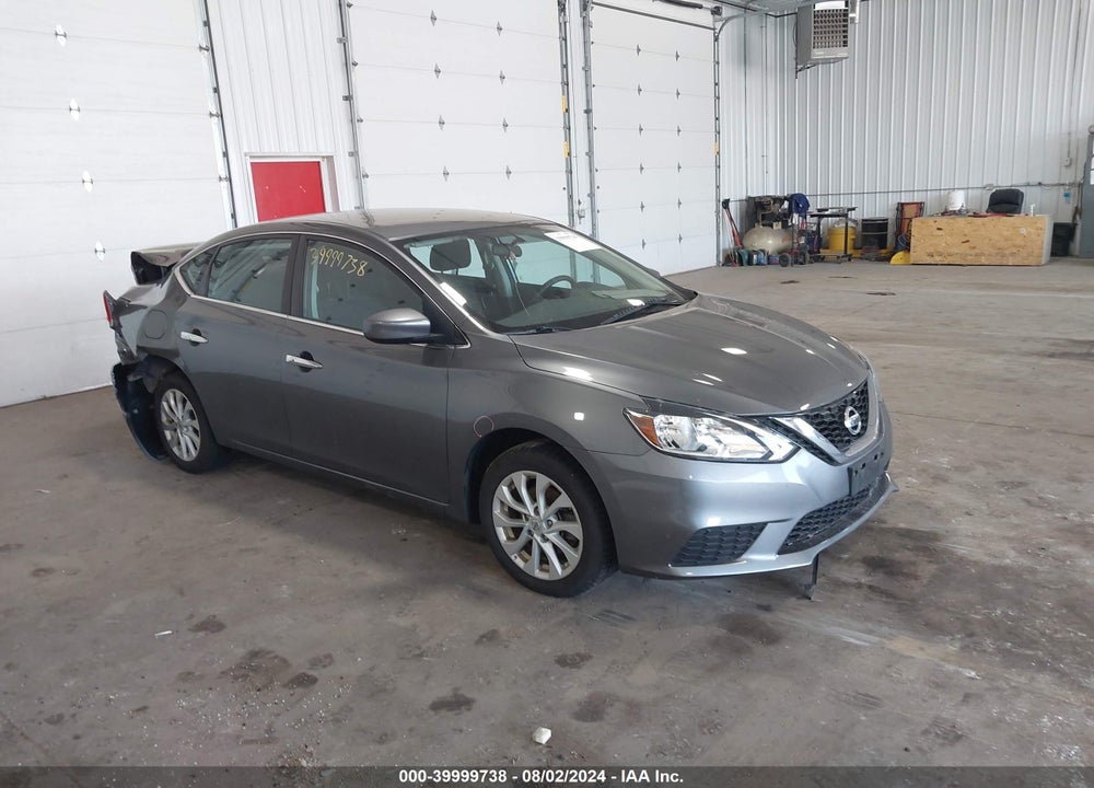 2018 NISSAN SENTRA SV VIN: 3N1AB7AP2JL631990