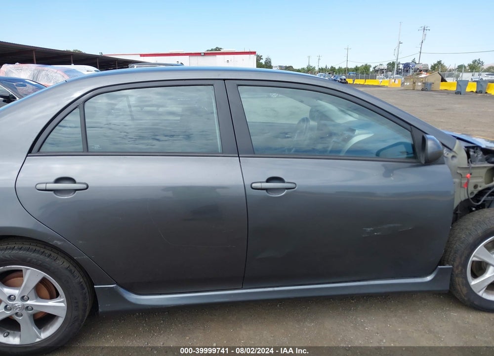 2013 TOYOTA COROLLA S VIN: 2T1BU4EE8DC116342