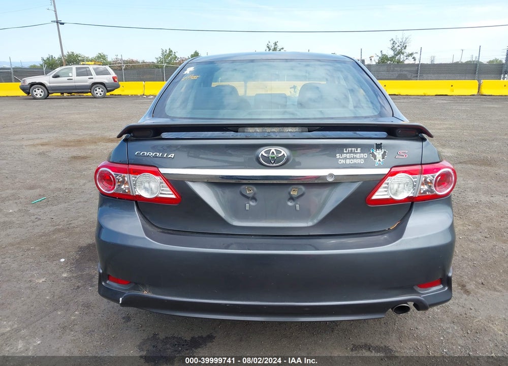 2013 TOYOTA COROLLA S VIN: 2T1BU4EE8DC116342