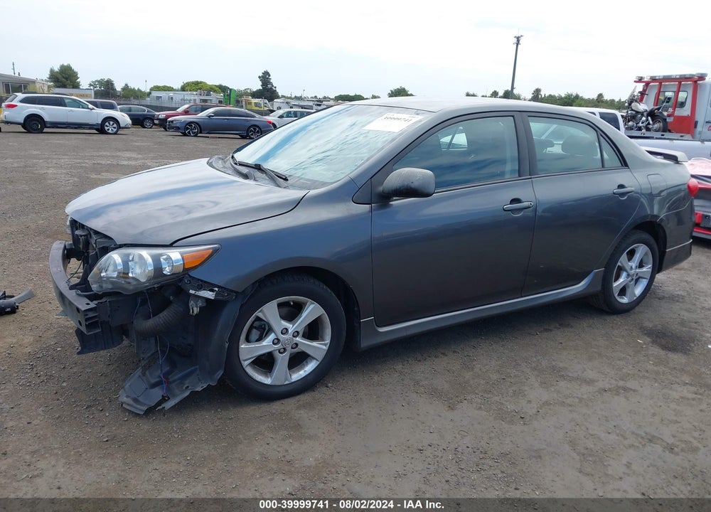 2013 TOYOTA COROLLA S VIN: 2T1BU4EE8DC116342
