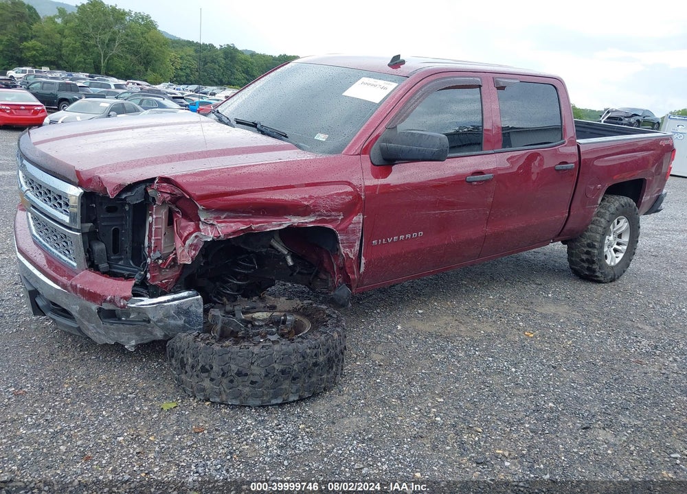 2014 CHEVROLET SILVERADO 1500 1LT VIN: 3GCUKREC1EG446664