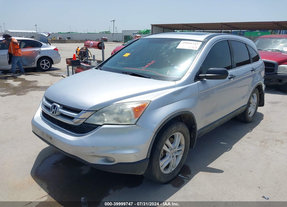 2010 HONDA CR-V EX VIN: 5J6RE3H53AL046653
