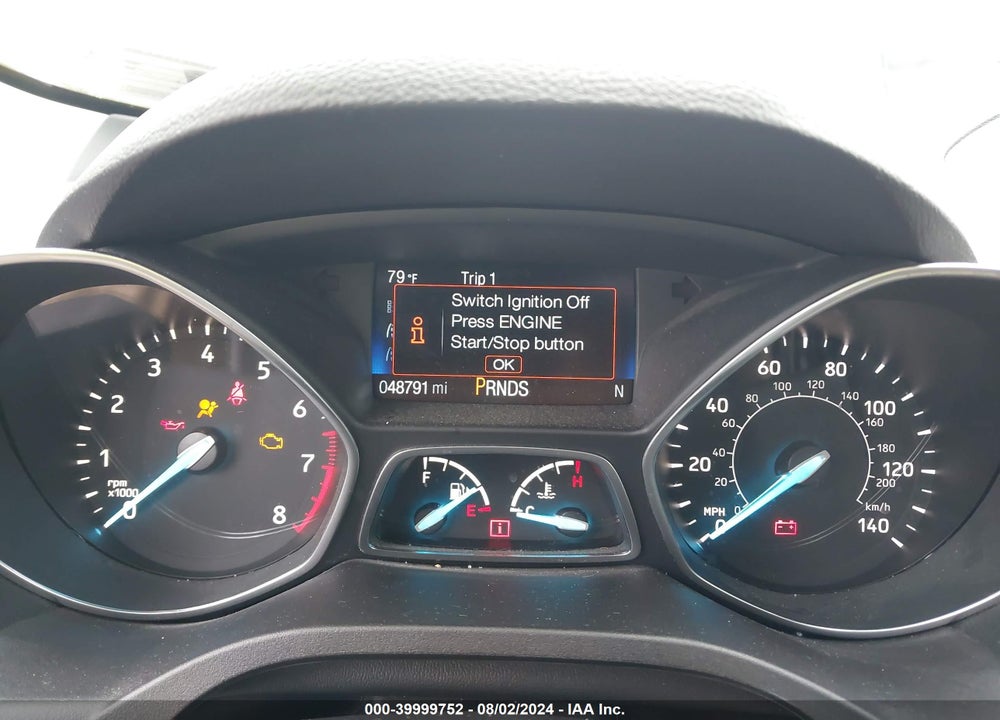 2019 FORD ESCAPE VIN: 1FMCU9J9XKUB21886