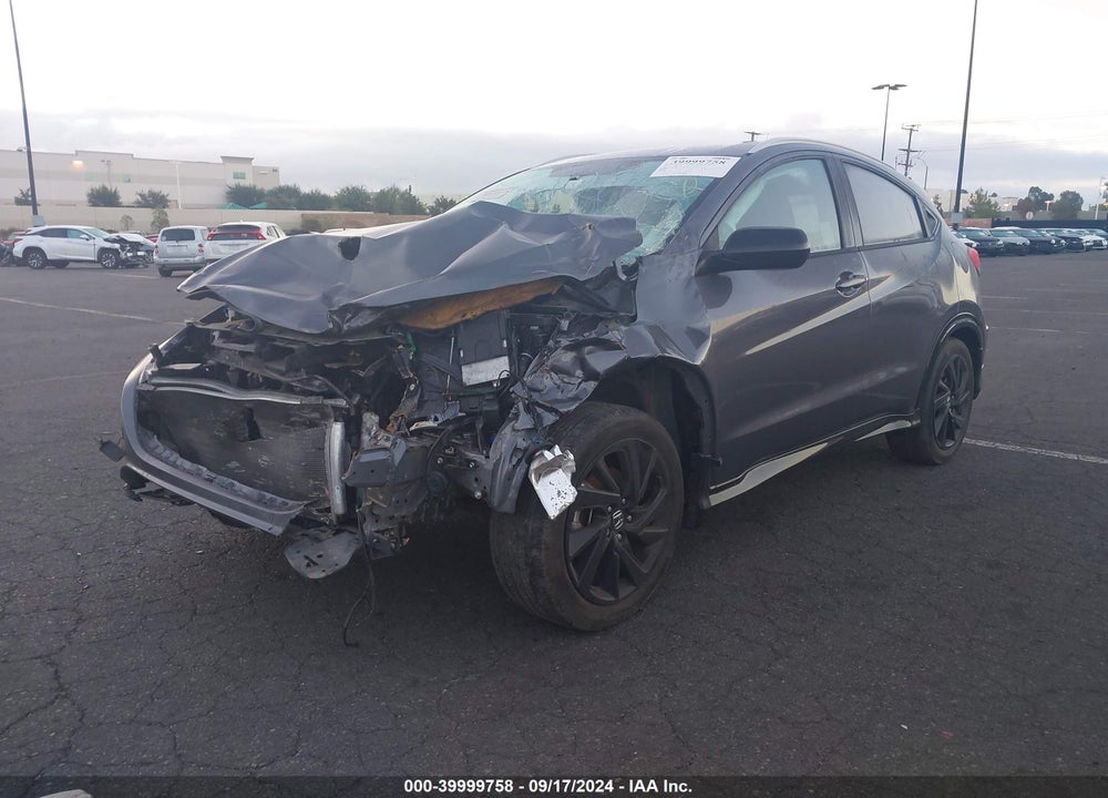 2021 HONDA HR-V AWD SPORT VIN: 3CZRU6H18MM701524