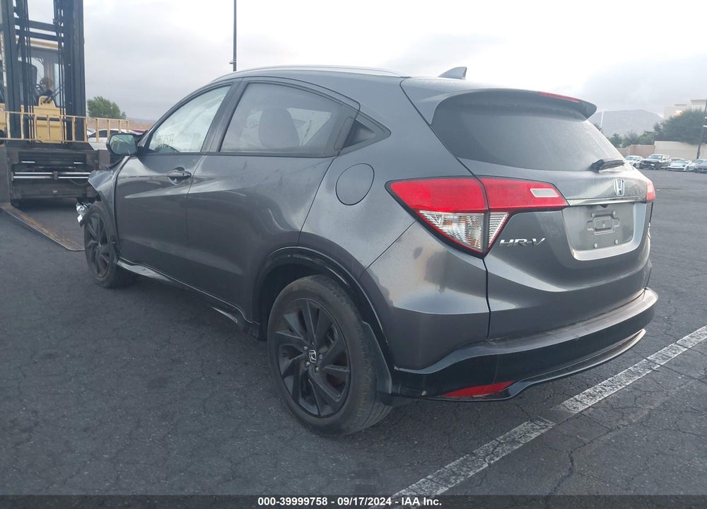 2021 HONDA HR-V AWD SPORT VIN: 3CZRU6H18MM701524