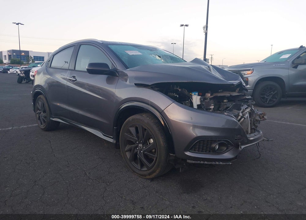 2021 HONDA HR-V AWD SPORT VIN: 3CZRU6H18MM701524
