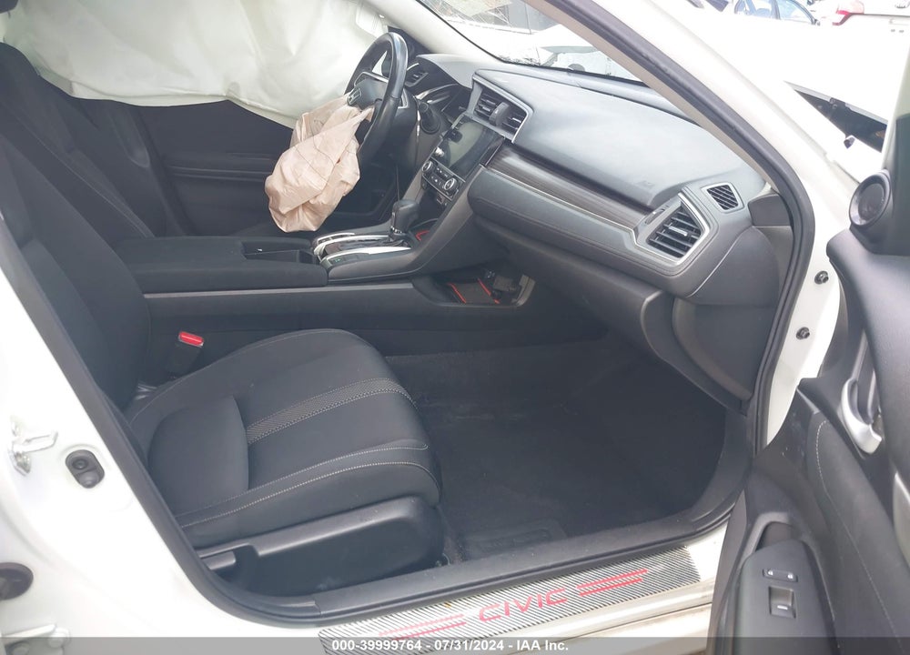 2019 HONDA CIVIC EX VIN: JHMFC1F39KX007255
