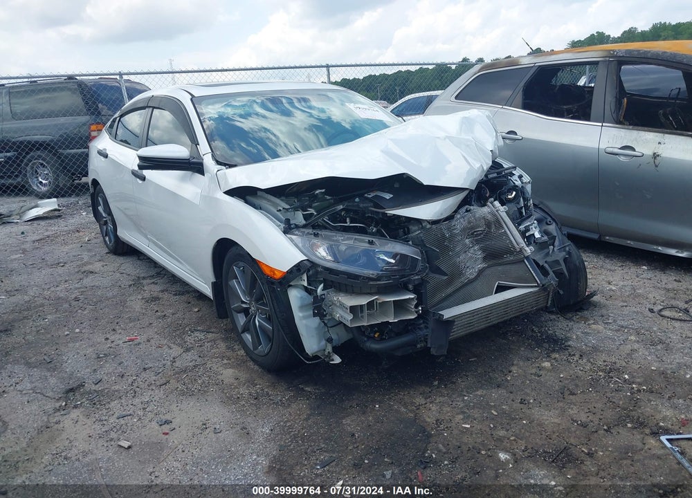 2019 HONDA CIVIC EX VIN: JHMFC1F39KX007255