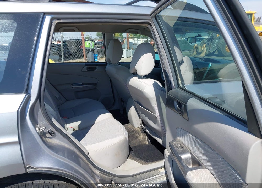 2011 SUBARU FORESTER 2.5X VIN: JF2SHABC8BH725172