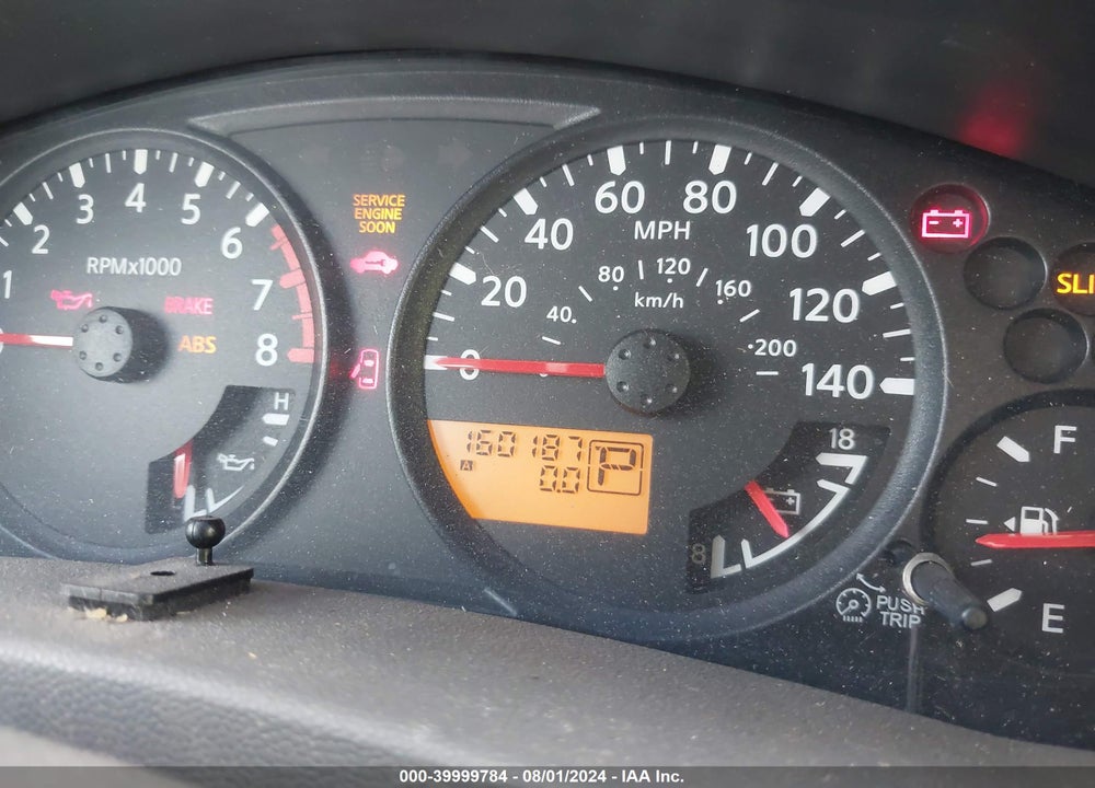 2008 NISSAN FRONTIER SE VIN: 1N6AD07UX8C429185