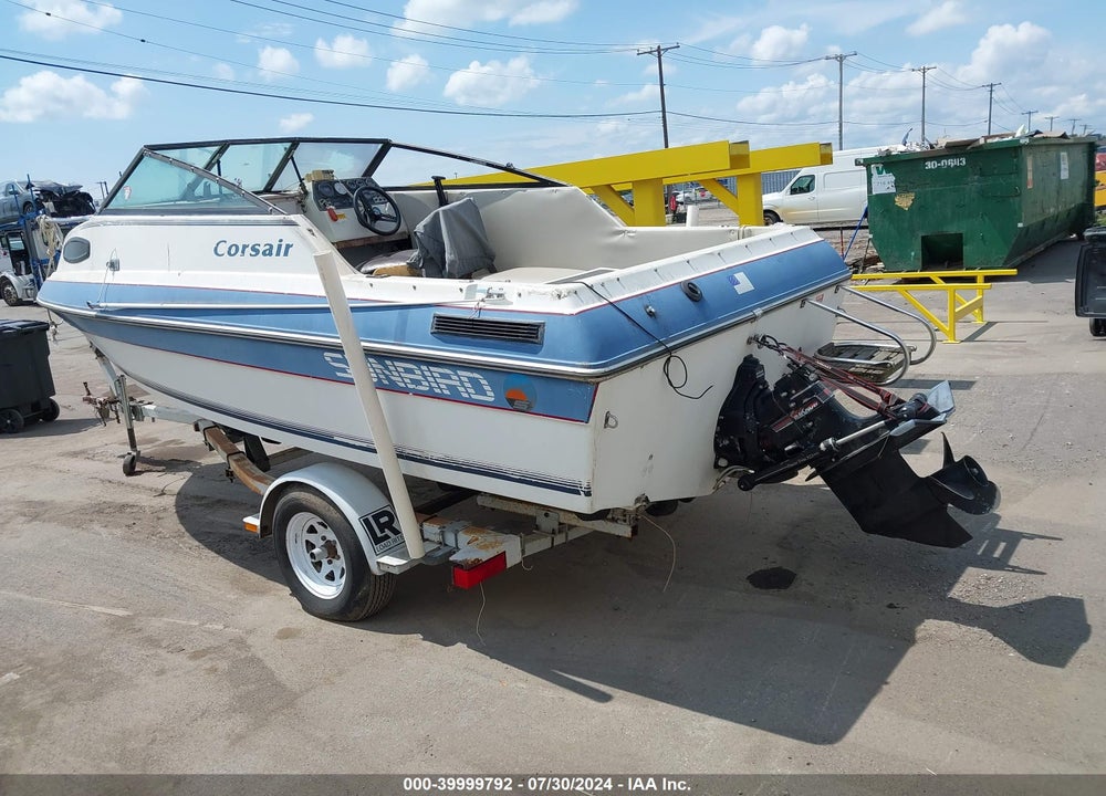 1988 SUNBIRD CORSAIR VIN: SB2CR080F788