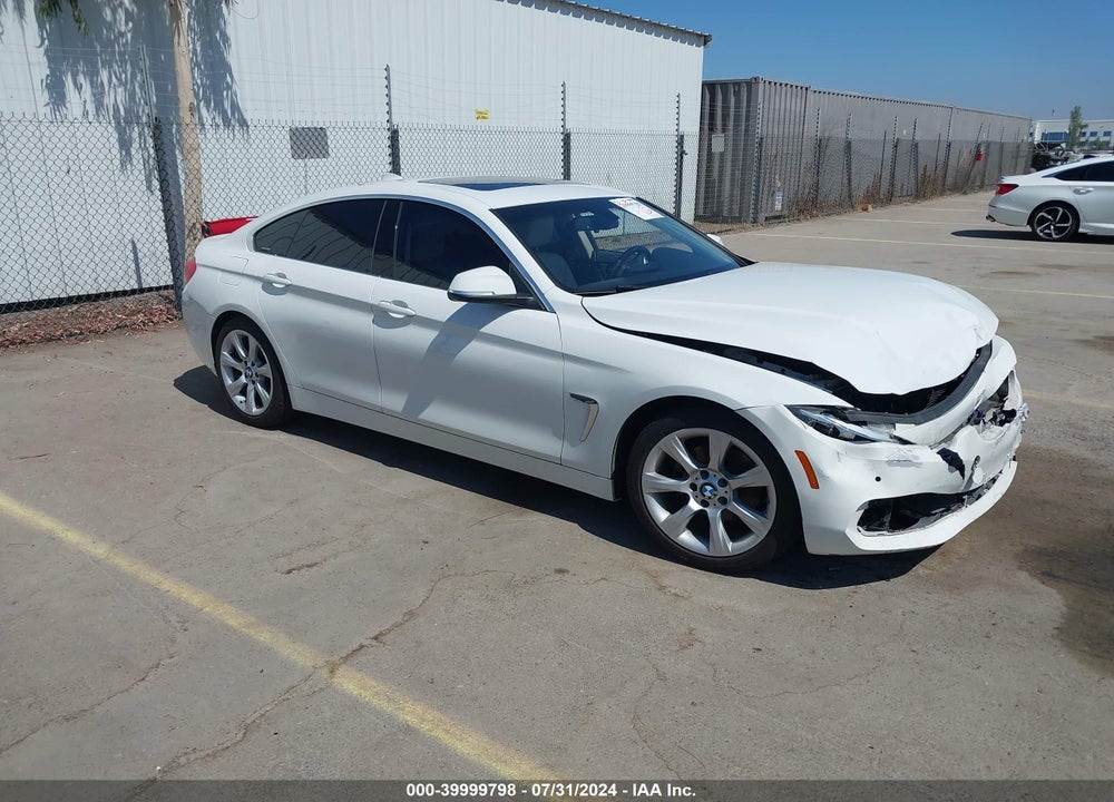 2015 BMW 428 GRAN COUPE VIN: WBA4A9C52FD416379