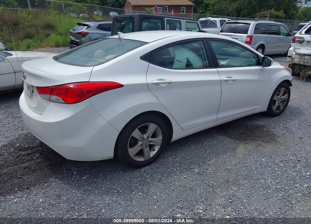 2013 HYUNDAI ELANTRA GLS VIN: 5NPDH4AE4DH253813