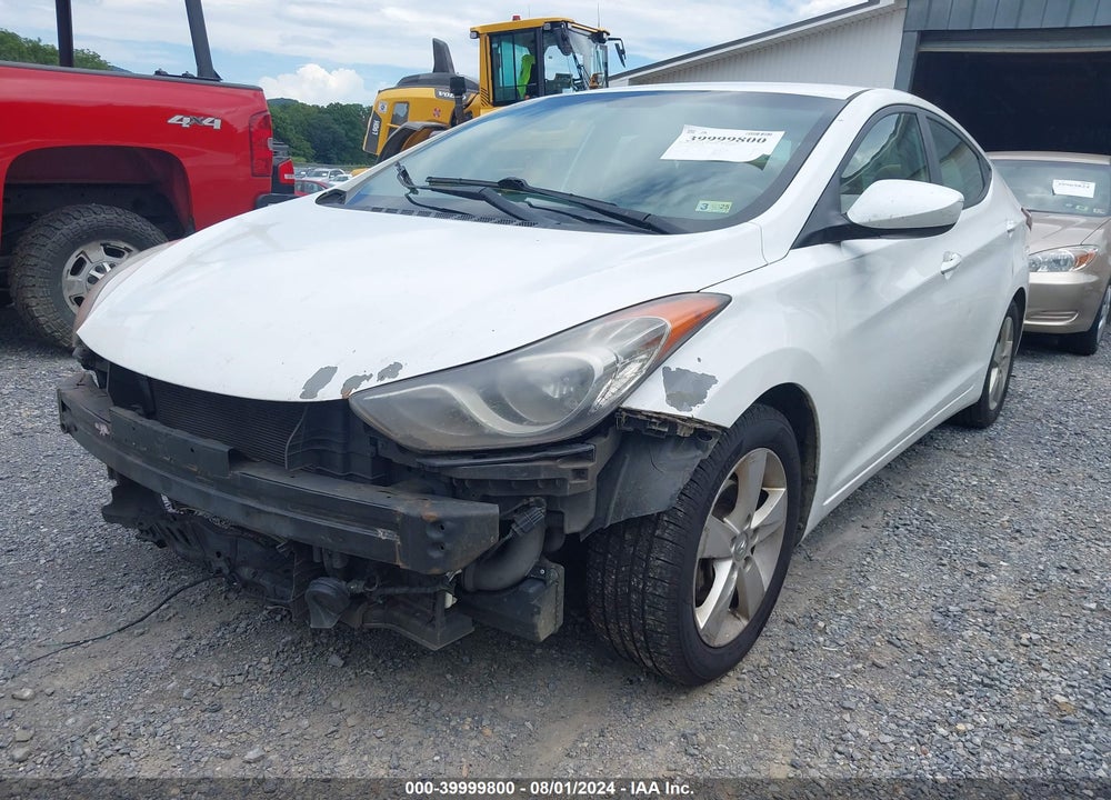 2013 HYUNDAI ELANTRA GLS VIN: 5NPDH4AE4DH253813