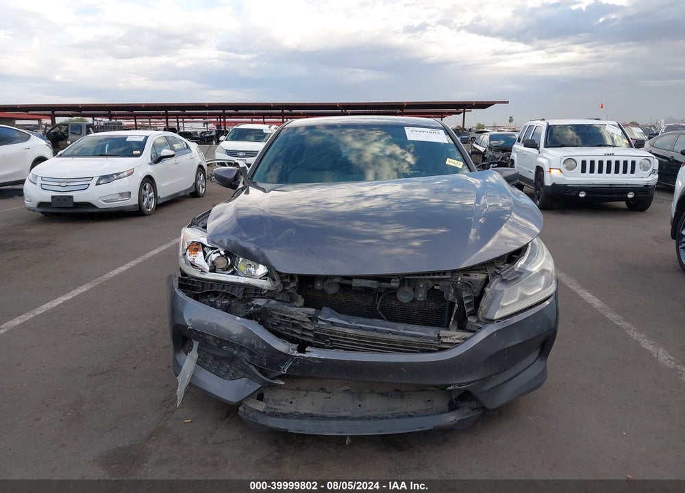 2017 HONDA ACCORD LX VIN: 1HGCR2F31HA200683