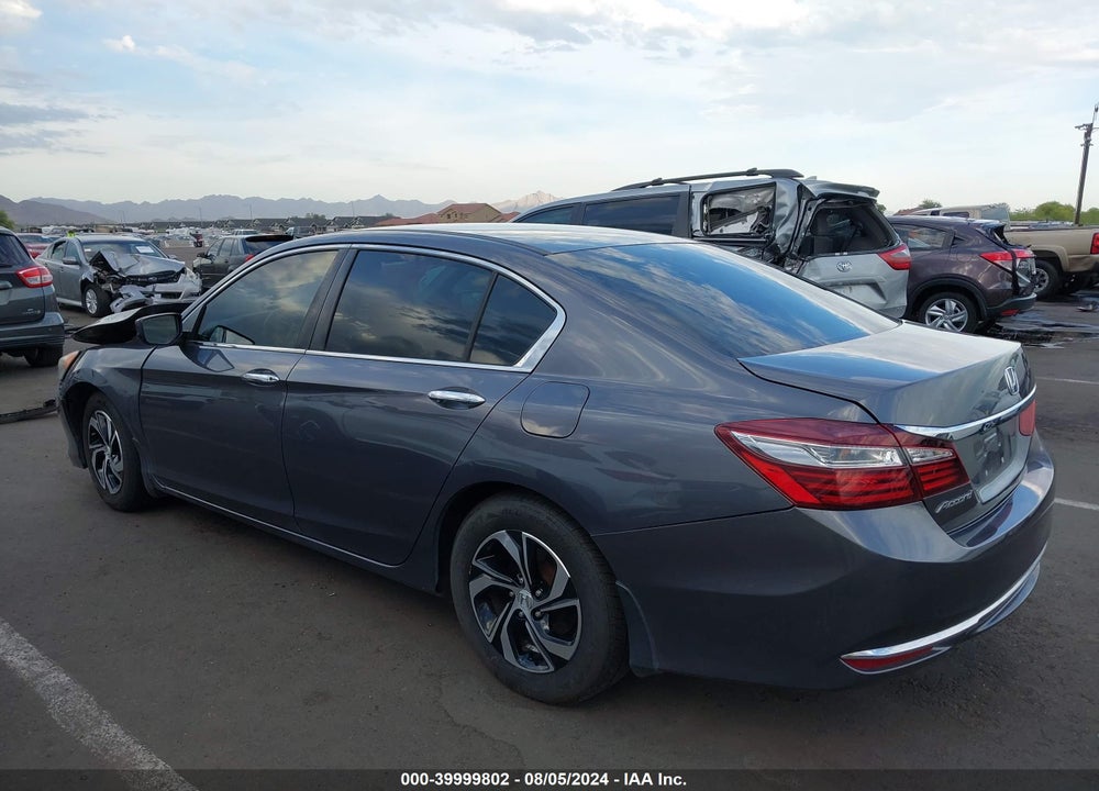 2017 HONDA ACCORD LX VIN: 1HGCR2F31HA200683
