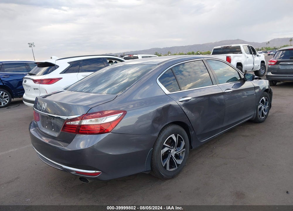 2017 HONDA ACCORD LX VIN: 1HGCR2F31HA200683