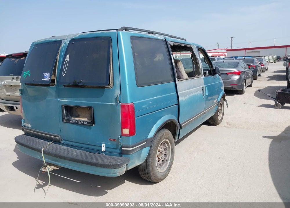 1992 CHEVROLET ASTRO VIN: 1GNDM15Z9NB157838