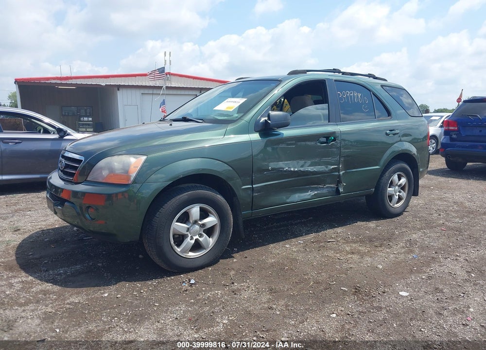2007 KIA SORENTO LX VIN: KNDJD736875696671