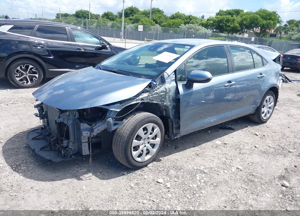 2021 TOYOTA COROLLA LE VIN: JTDEPMAE8MJ150098