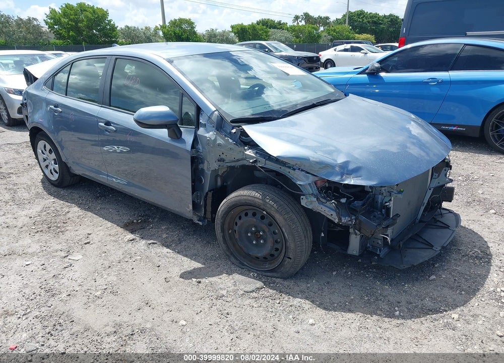 2021 TOYOTA COROLLA LE VIN: JTDEPMAE8MJ150098