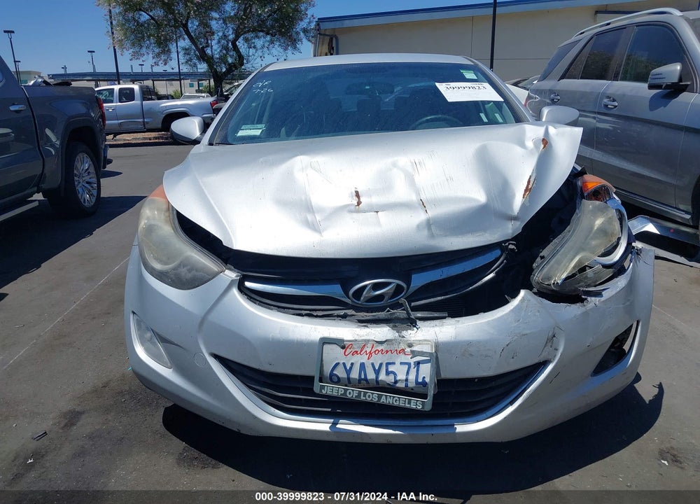 2013 HYUNDAI ELANTRA GLS VIN: KMHDH4AE5DU602964