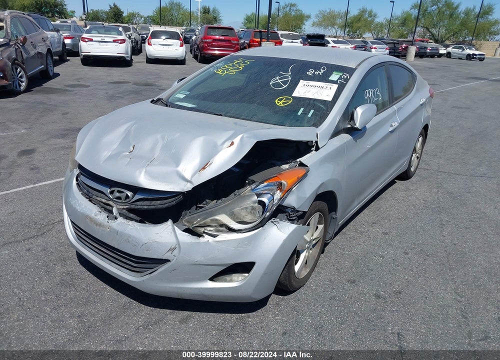 2013 HYUNDAI ELANTRA GLS VIN: KMHDH4AE5DU602964