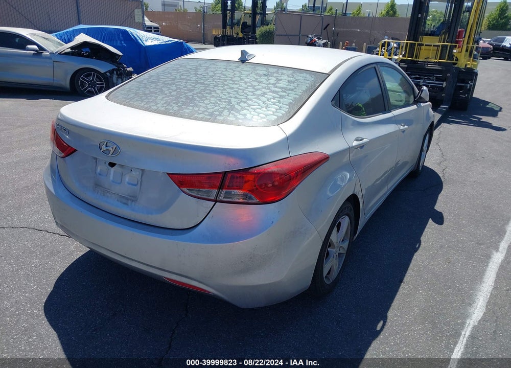 2013 HYUNDAI ELANTRA GLS VIN: KMHDH4AE5DU602964