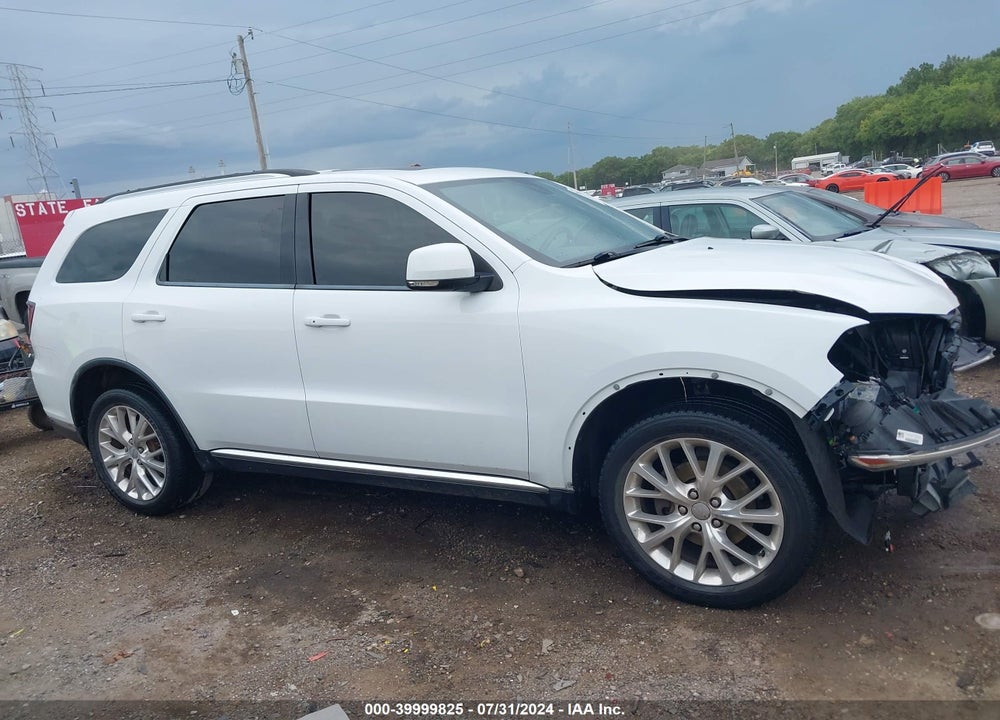2016 DODGE DURANGO LIMITED VIN: 1C4RDJDG0GC484480