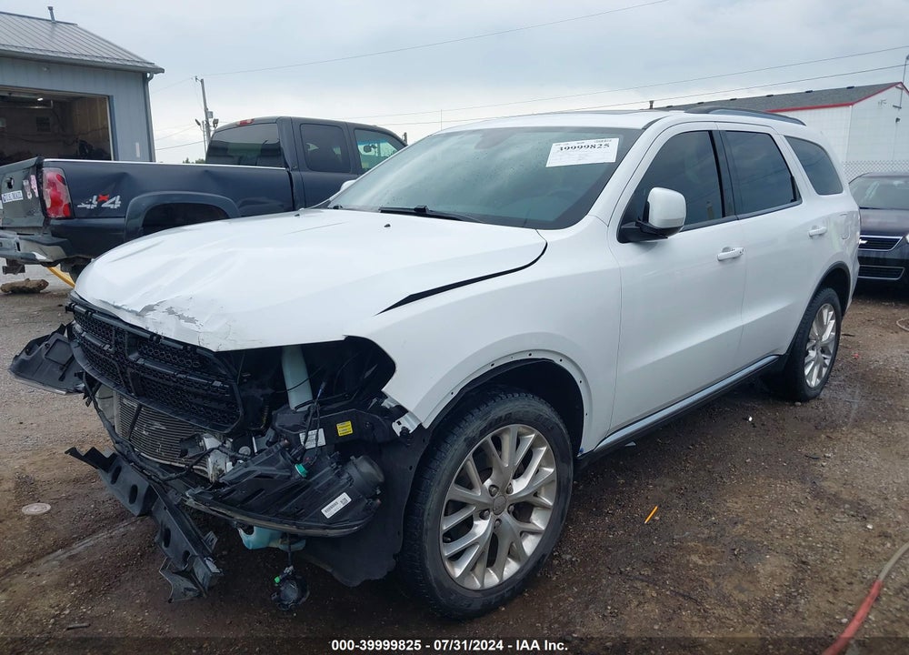 2016 DODGE DURANGO LIMITED VIN: 1C4RDJDG0GC484480
