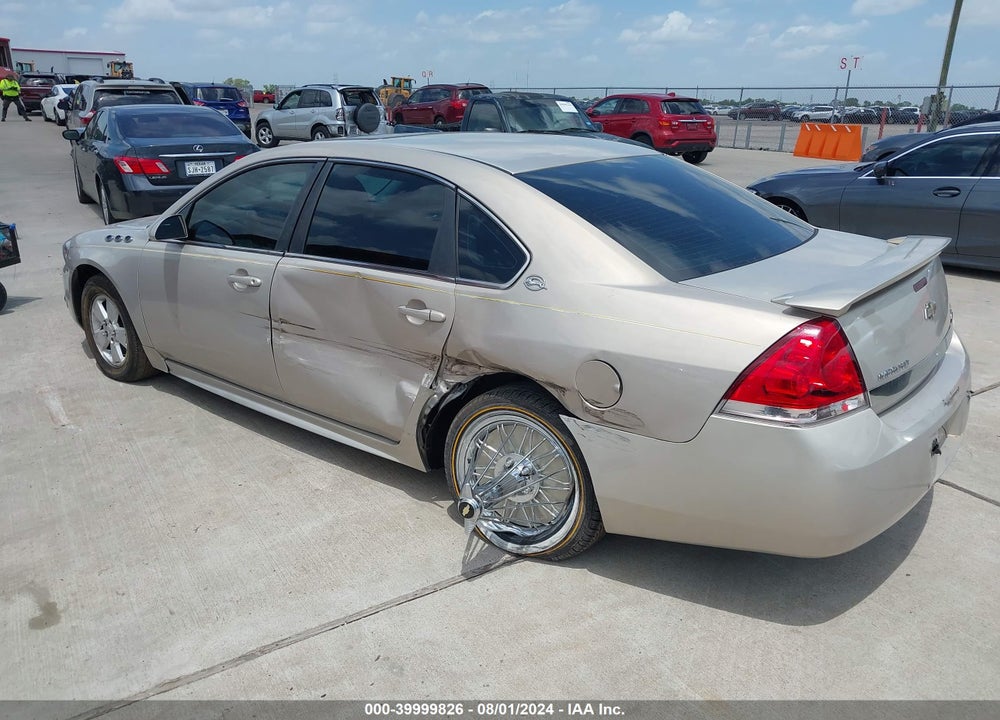 2009 CHEVROLET IMPALA LT VIN: 2G1WT57K991297088