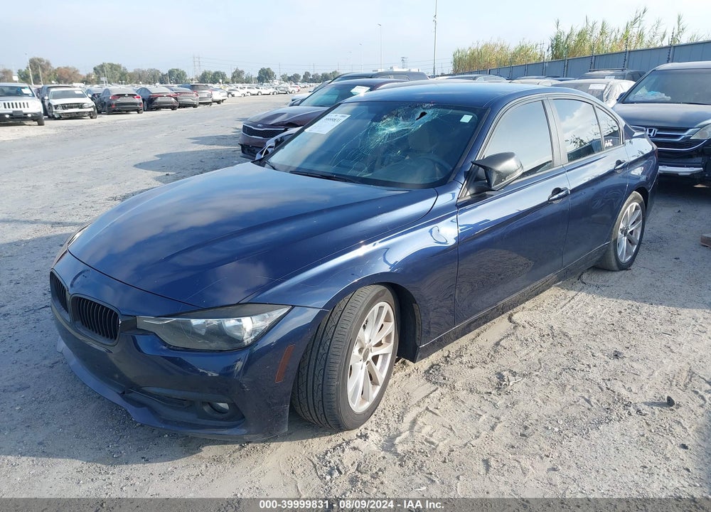 2017 BMW 320I VIN: WBA8E1G3XHNU18104