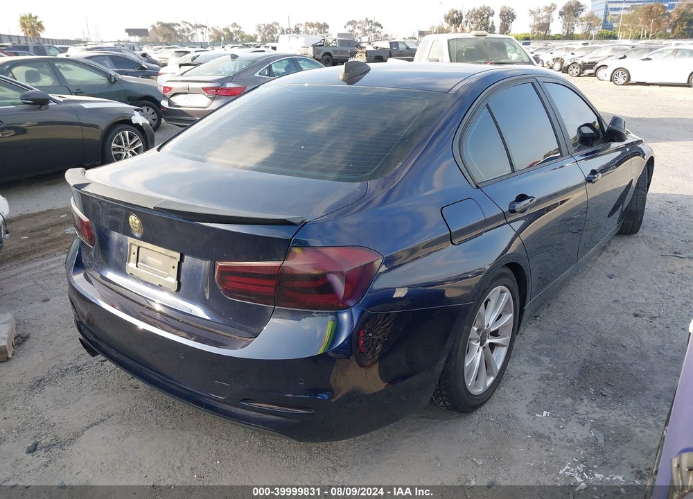 2017 BMW 320I VIN: WBA8E1G3XHNU18104