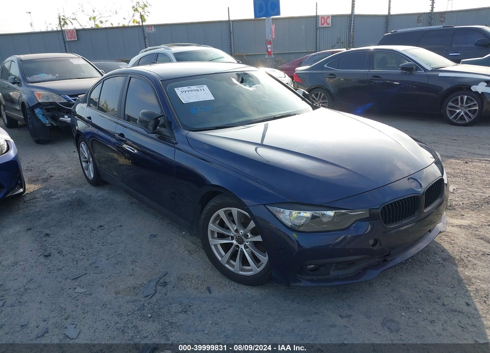 2017 BMW 320I VIN: WBA8E1G3XHNU18104