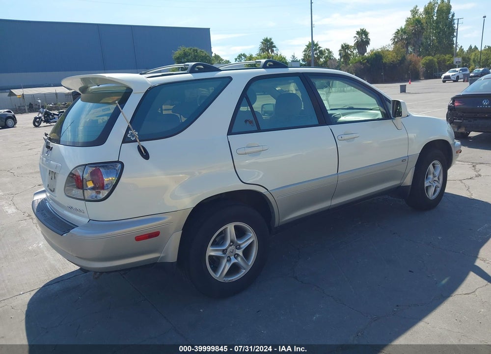2002 LEXUS RX 300 VIN: JTJHF10UX20260884