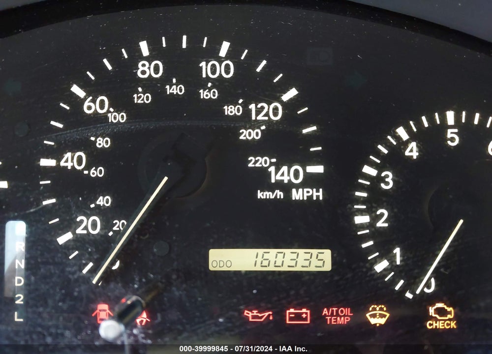 2002 LEXUS RX 300 VIN: JTJHF10UX20260884