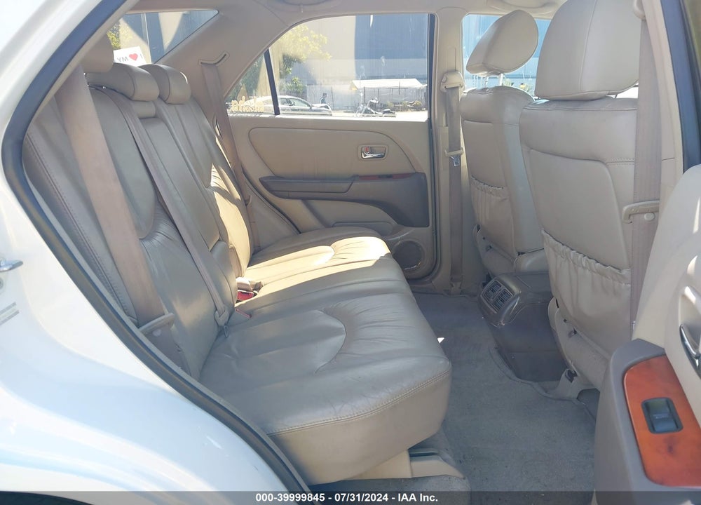 2002 LEXUS RX 300 VIN: JTJHF10UX20260884